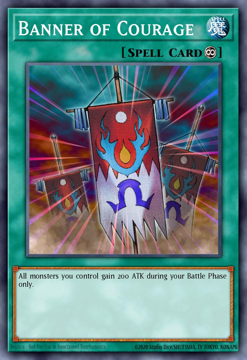 Banner of Courage PGD #PGD-089 English Yu-Gi-Oh! card