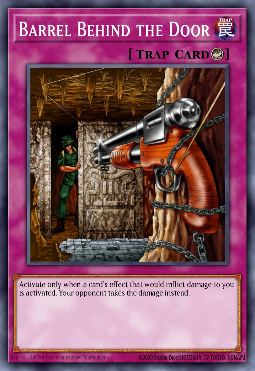 Barrel Behind the Door PGD #PGD-095 English Yu-Gi-Oh! card