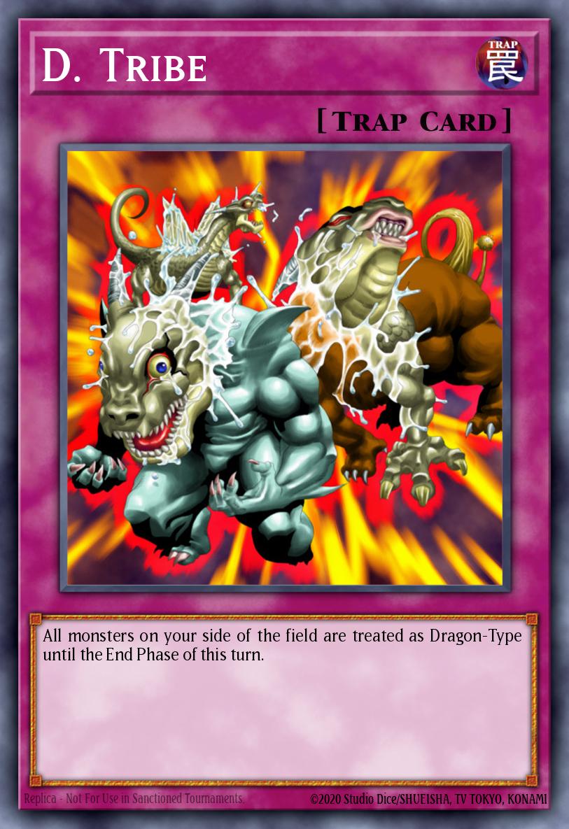 D. Tribe PGD #PGD-102 English Yu-Gi-Oh! card