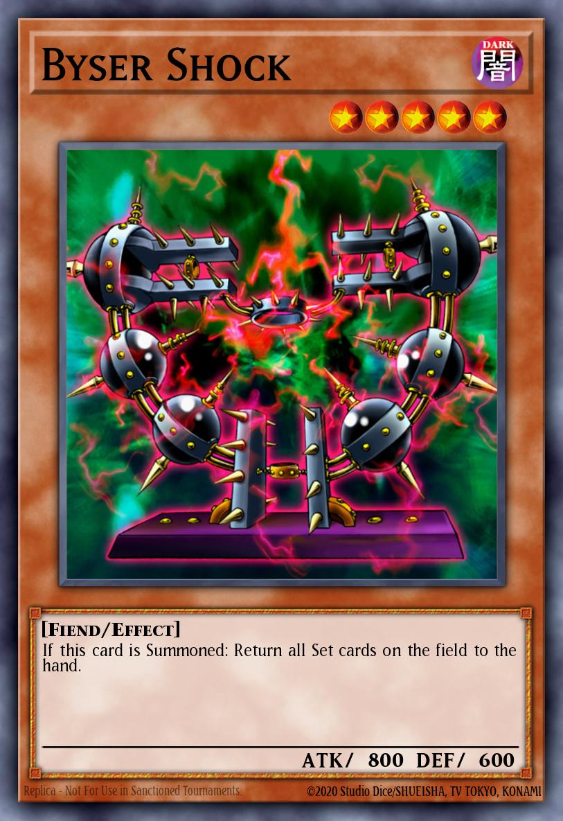 Byser Shock PGD #PGD-103 English Yu-Gi-Oh! card