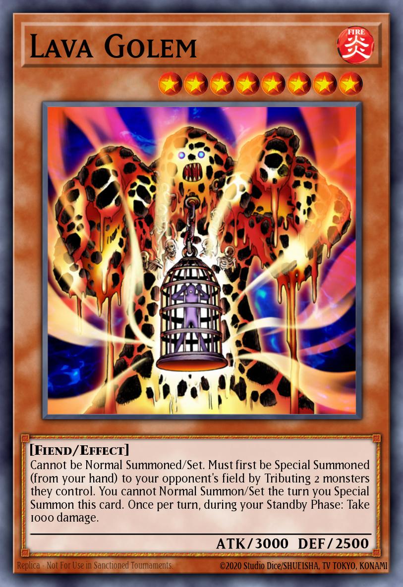 Lava Golem PGD #PGD-107 English Yu-Gi-Oh! card