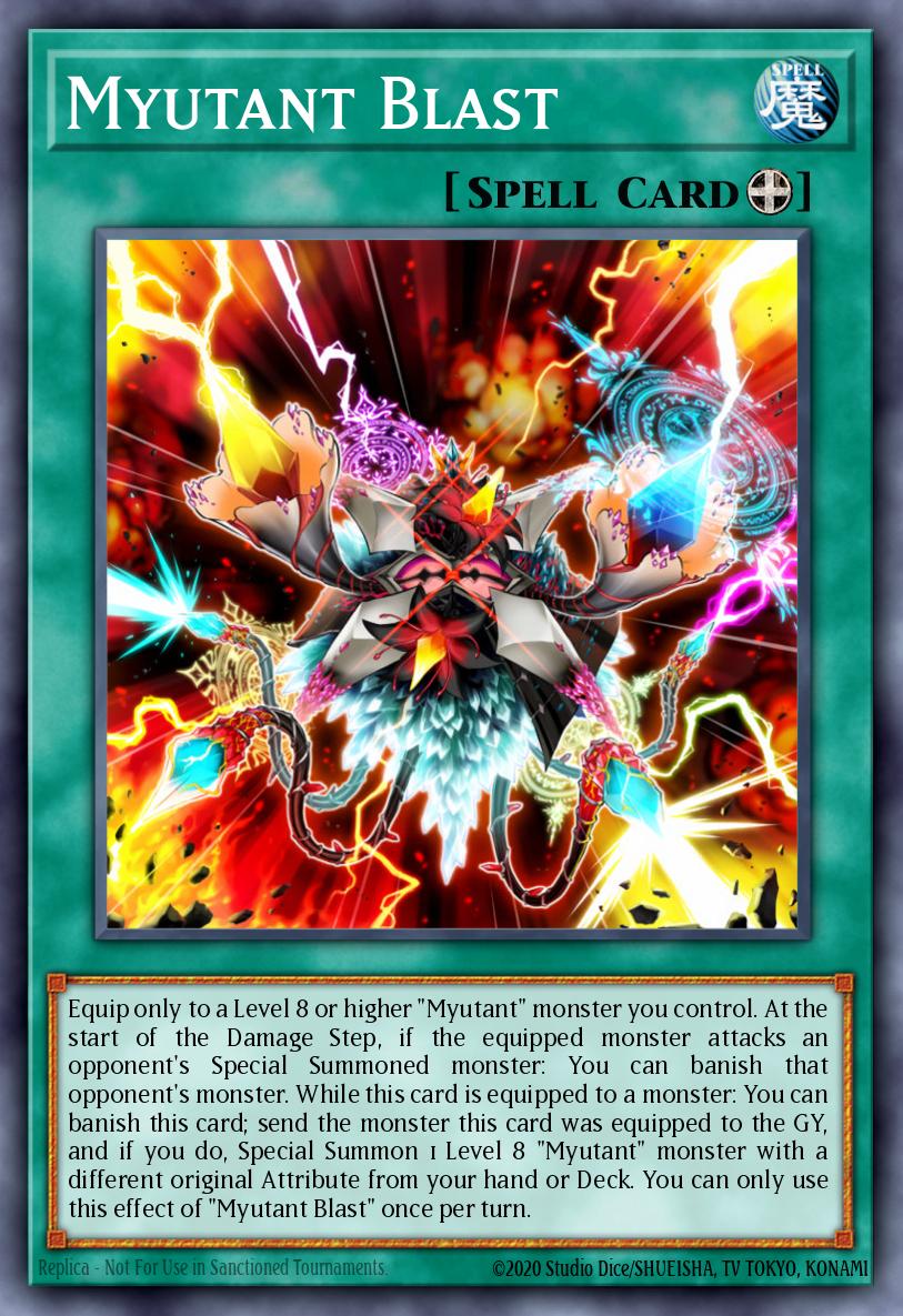 Myutant Blast PHRA #PHRA-EN094 English Yu-Gi-Oh! card
