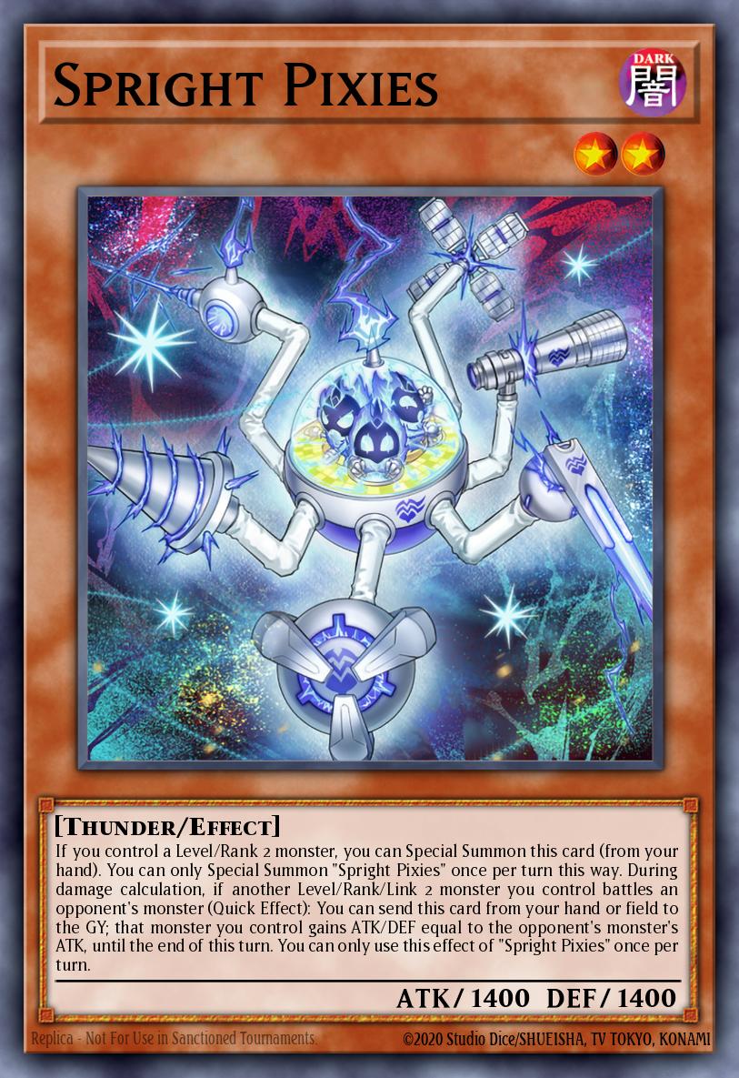 Spright Pixies POTE #POTE-EN005 English Yu-Gi-Oh! card