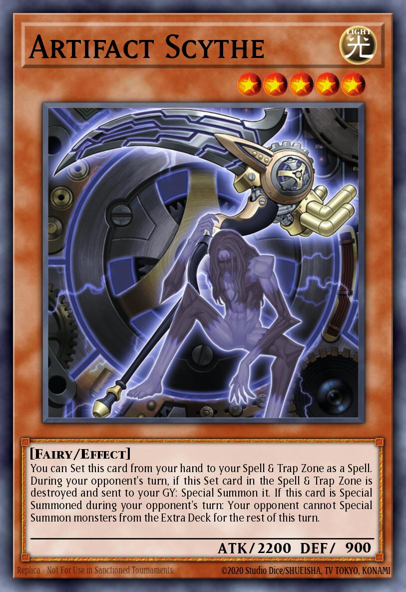 Artifact Scythe PRIO #PRIO-EN000 English Yu-Gi-Oh! card