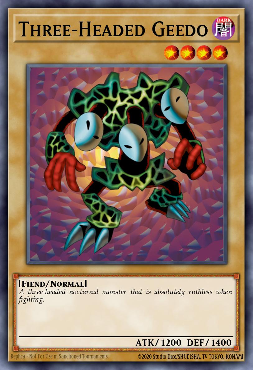 Three-Headed Geedo PSV #PSV-002 English Yu-Gi-Oh! card