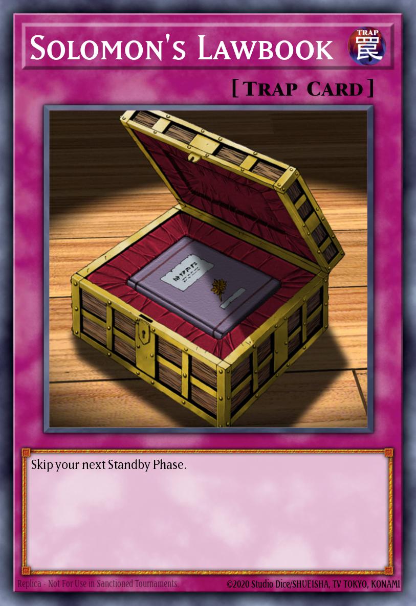 Solomon's Lawbook PSV #PSV-013 English Yu-Gi-Oh! card