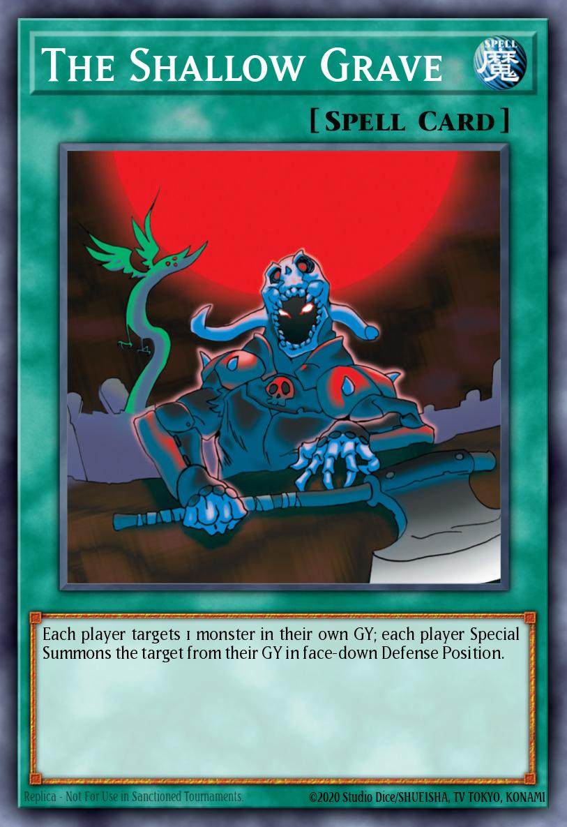 The Shallow Grave PSV #PSV-036 English Yu-Gi-Oh! card
