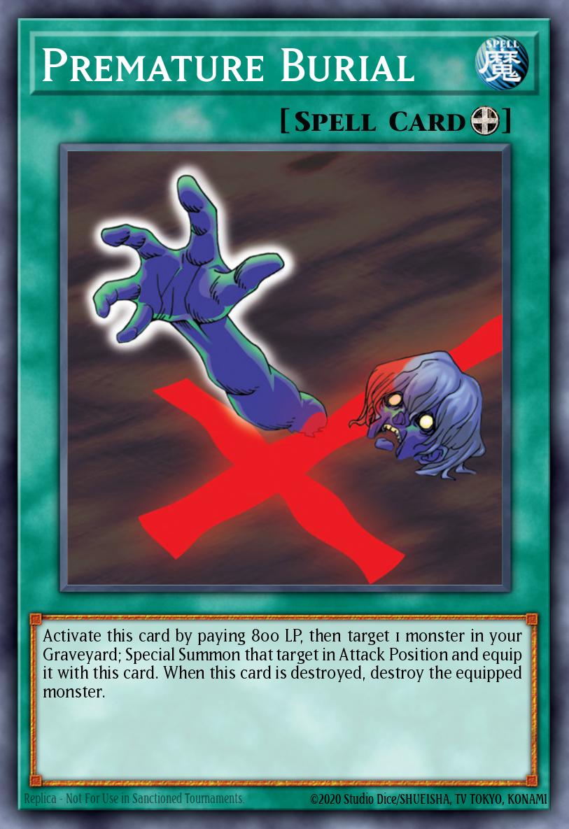 Premature Burial PSV #PSV-037 English Yu-Gi-Oh! card