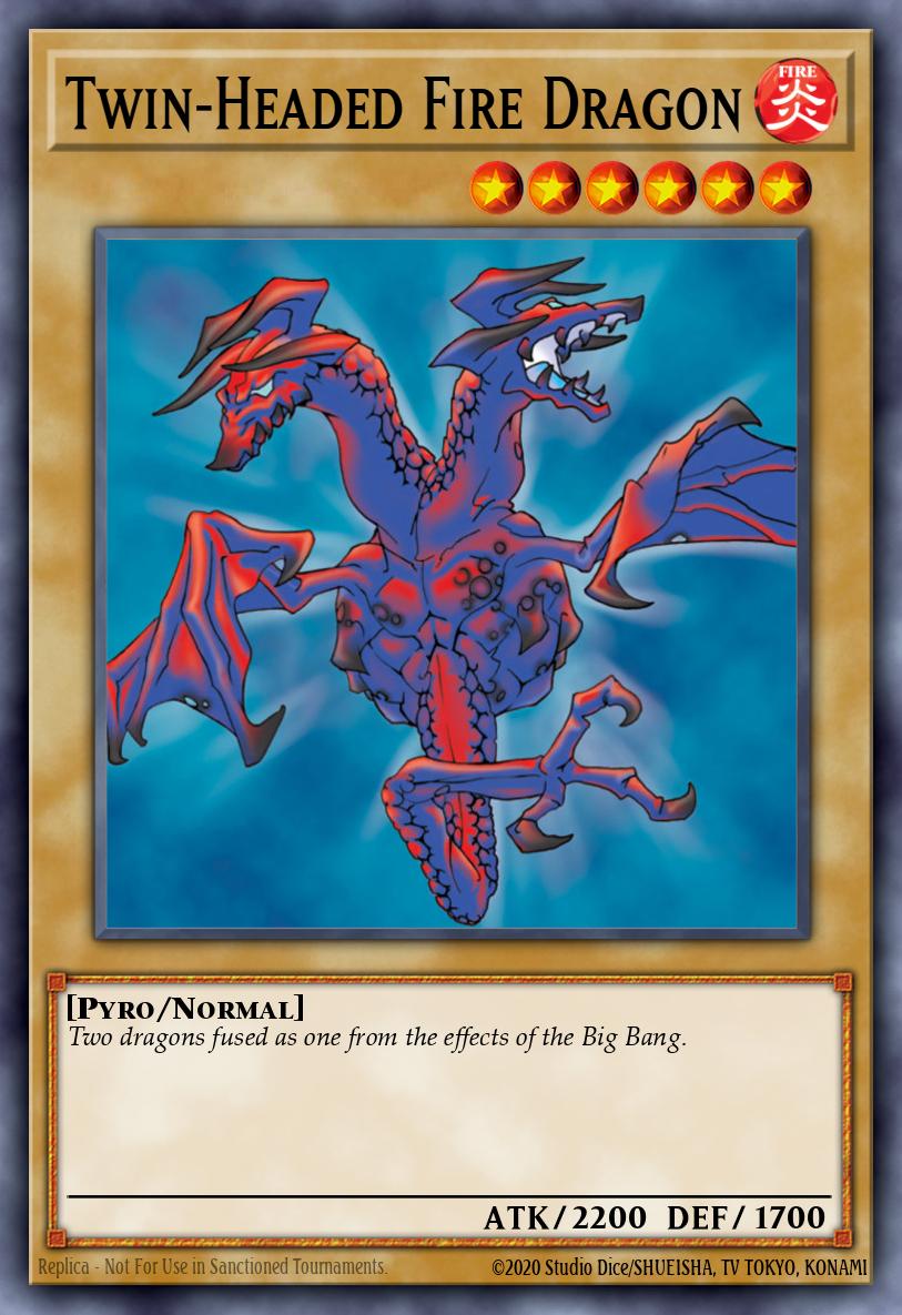 Twin-Headed Fire Dragon PSV #PSV-042 English Yu-Gi-Oh! card