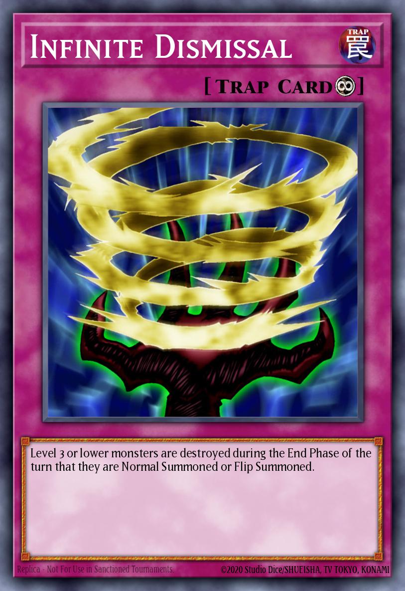 Infinite Dismissal PSV #PSV-072 English Yu-Gi-Oh! card