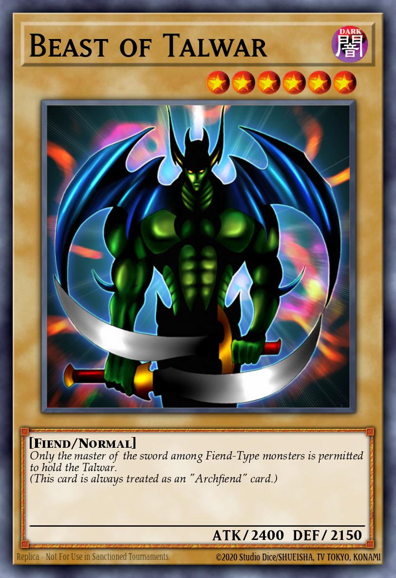 Beast of Talwar PSV #PSV-103 English Yu-Gi-Oh! card
