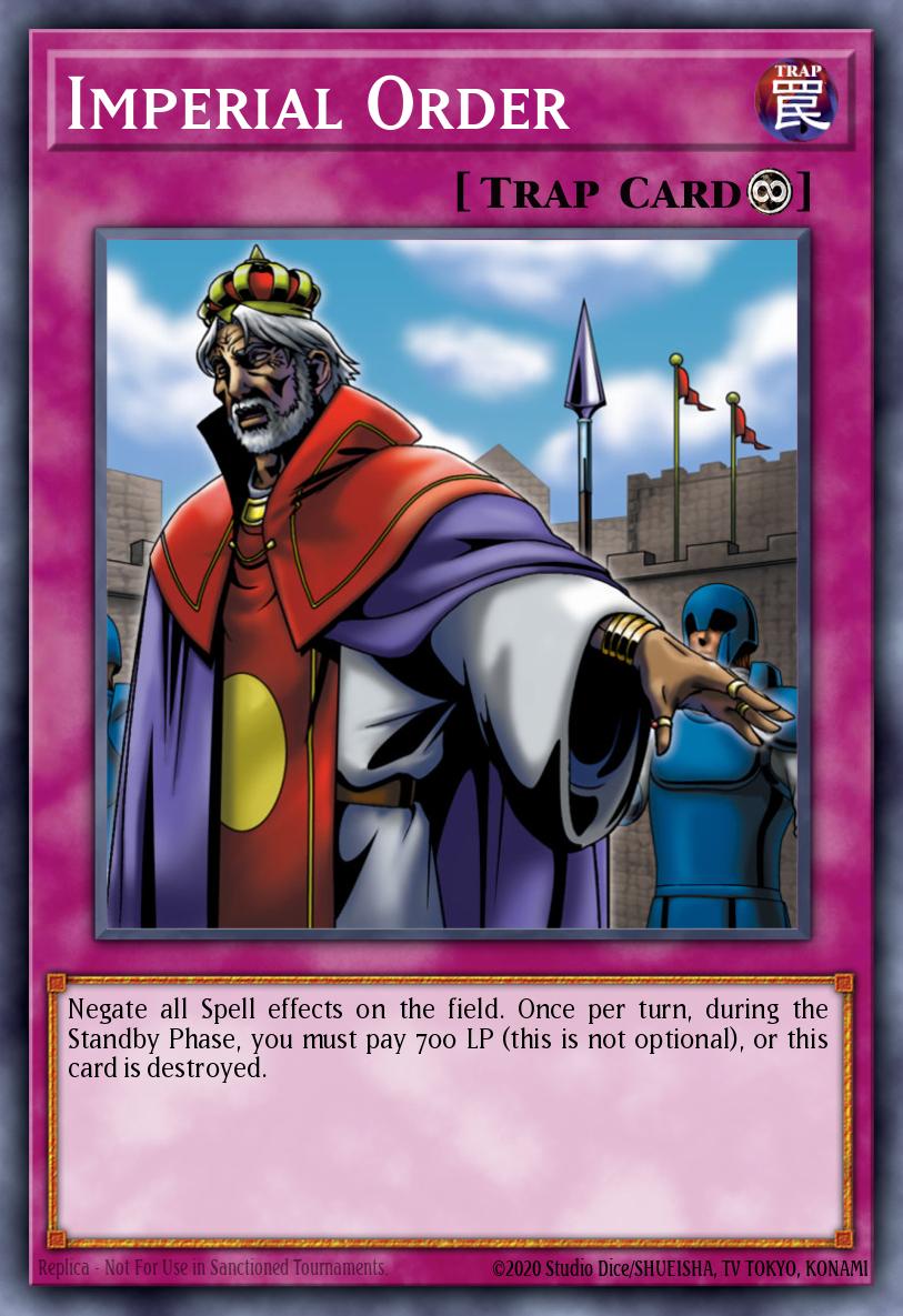 Imperial Order PSV #PSV-104 English Yu-Gi-Oh! card