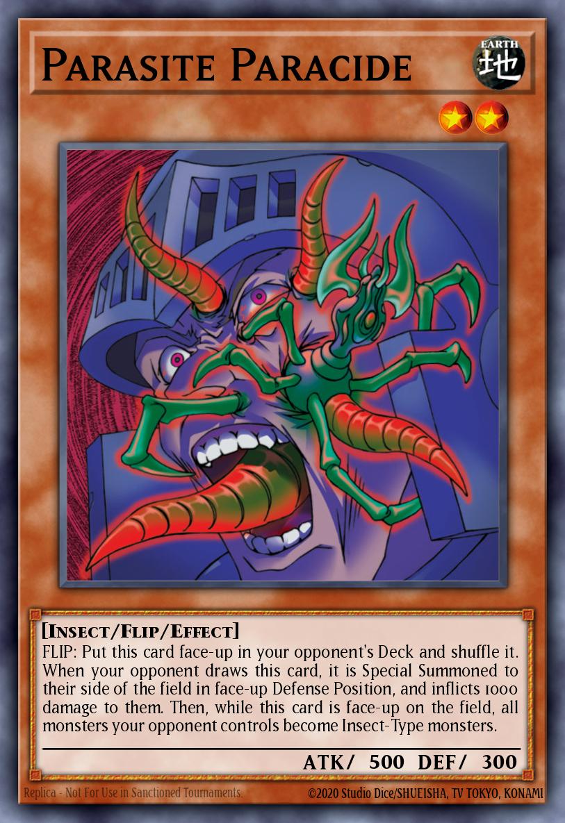 Parasite Paracide PSV #PSV-E003 English Yu-Gi-Oh! card