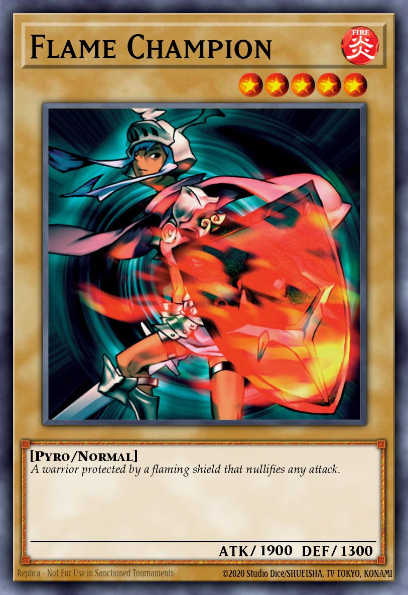 Flame Champion PSV #PSV-E041 English Yu-Gi-Oh! card