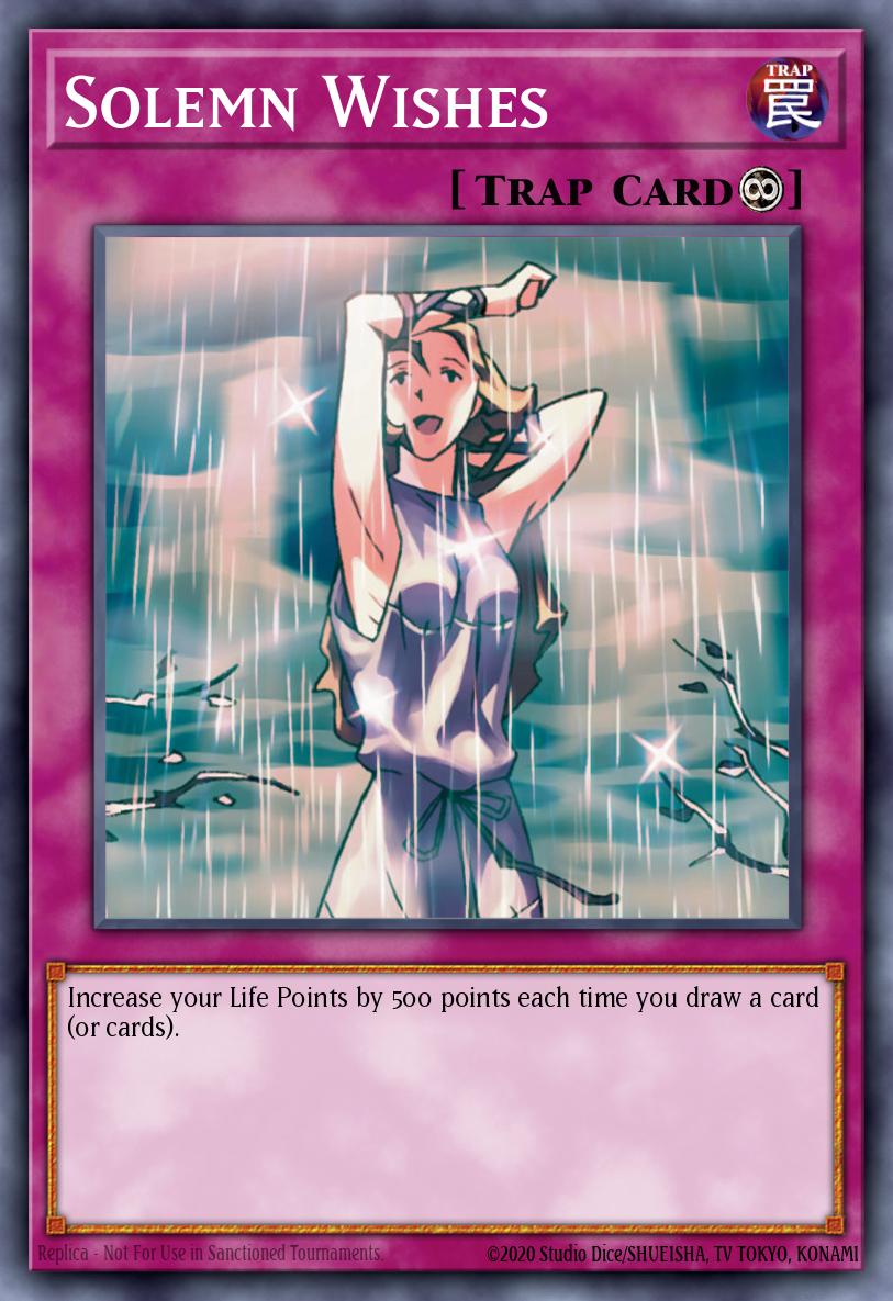 Solemn Wishes PSV #PSV-E055 English Yu-Gi-Oh! card