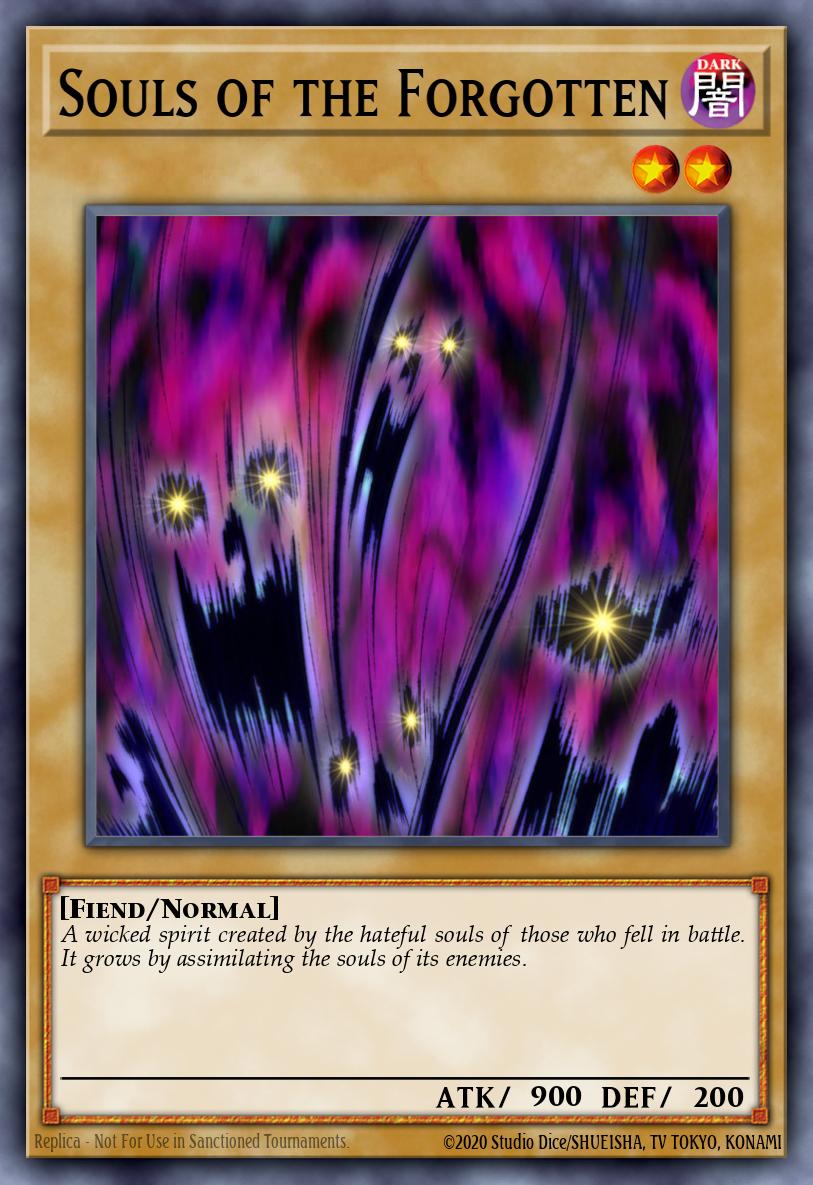 Souls of the Forgotten PSV #PSV-E098 English Yu-Gi-Oh! card