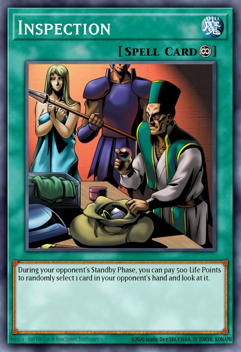 Inspection PSV #PSV-EN038 English Yu-Gi-Oh! card