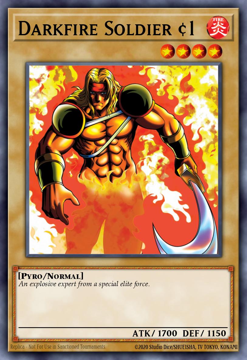 Darkfire Soldier #1 PSV #PSV-EN043 English Yu-Gi-Oh! card