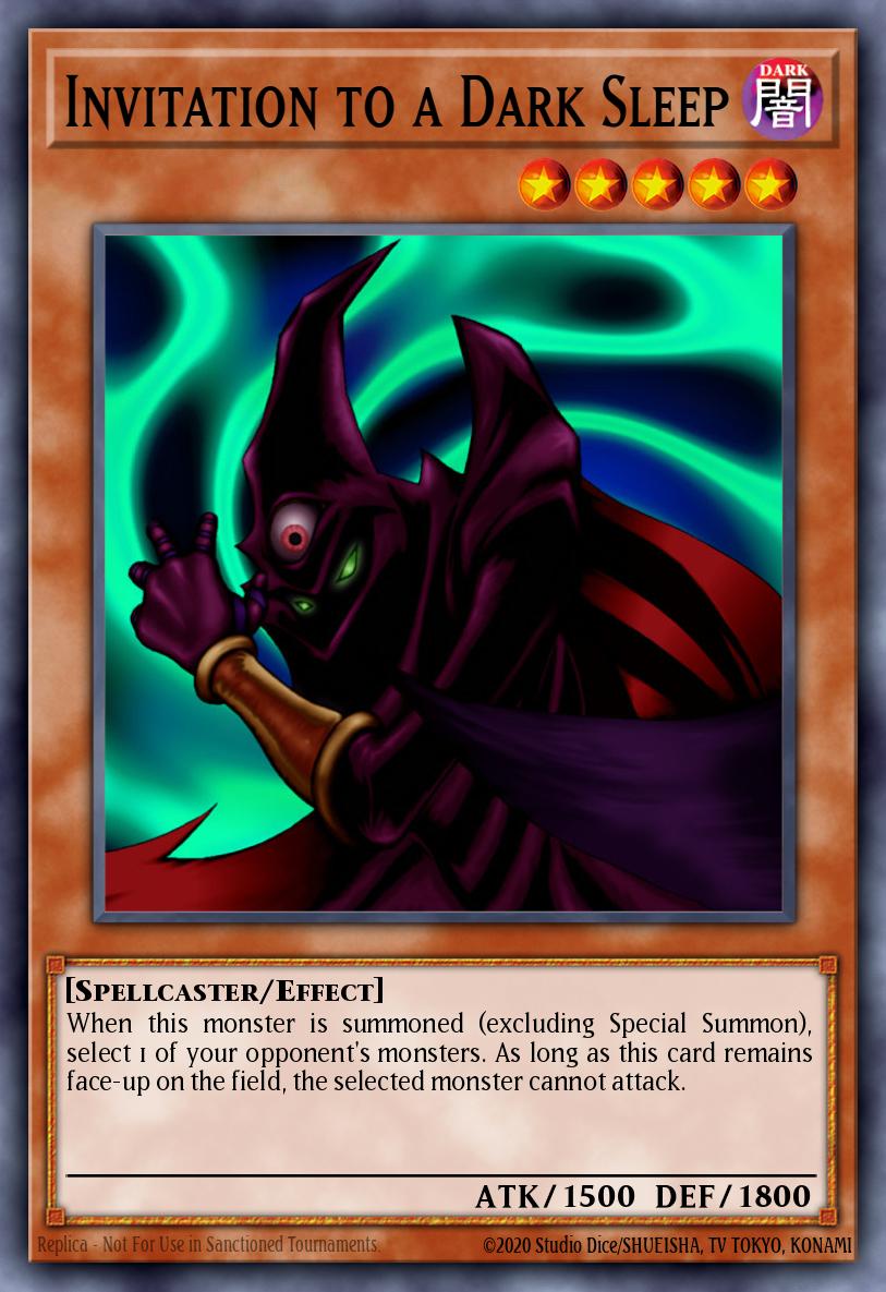 Invitation to a Dark Sleep PSV #PSV-EN082 English Yu-Gi-Oh! card