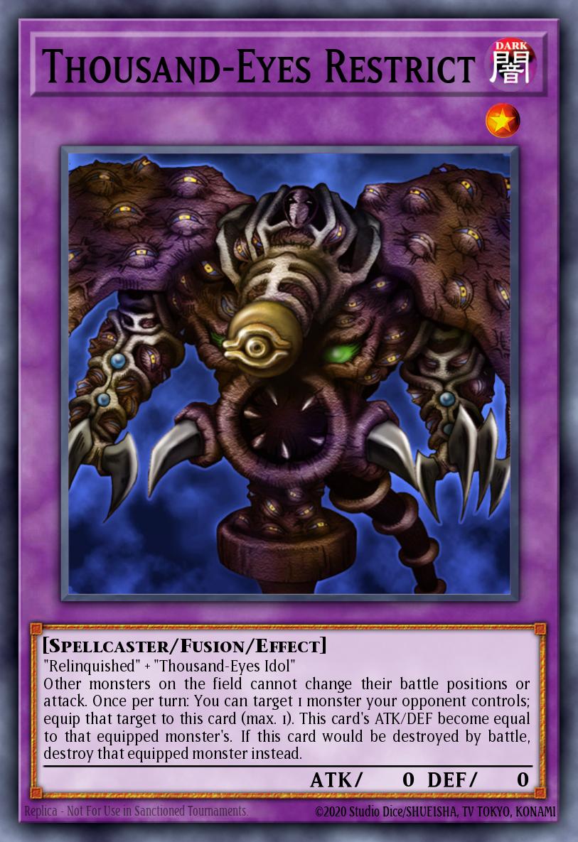 Thousand-Eyes Restrict PSV #PSV-EN084 English Yu-Gi-Oh! card