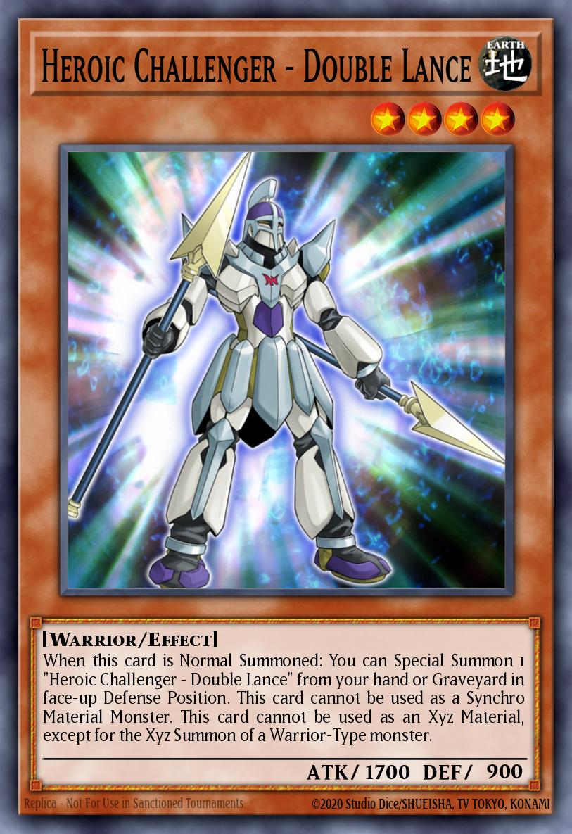 Heroic Challenger - Double Lance REDU #REDU-EN008 English Yu-Gi-Oh! card