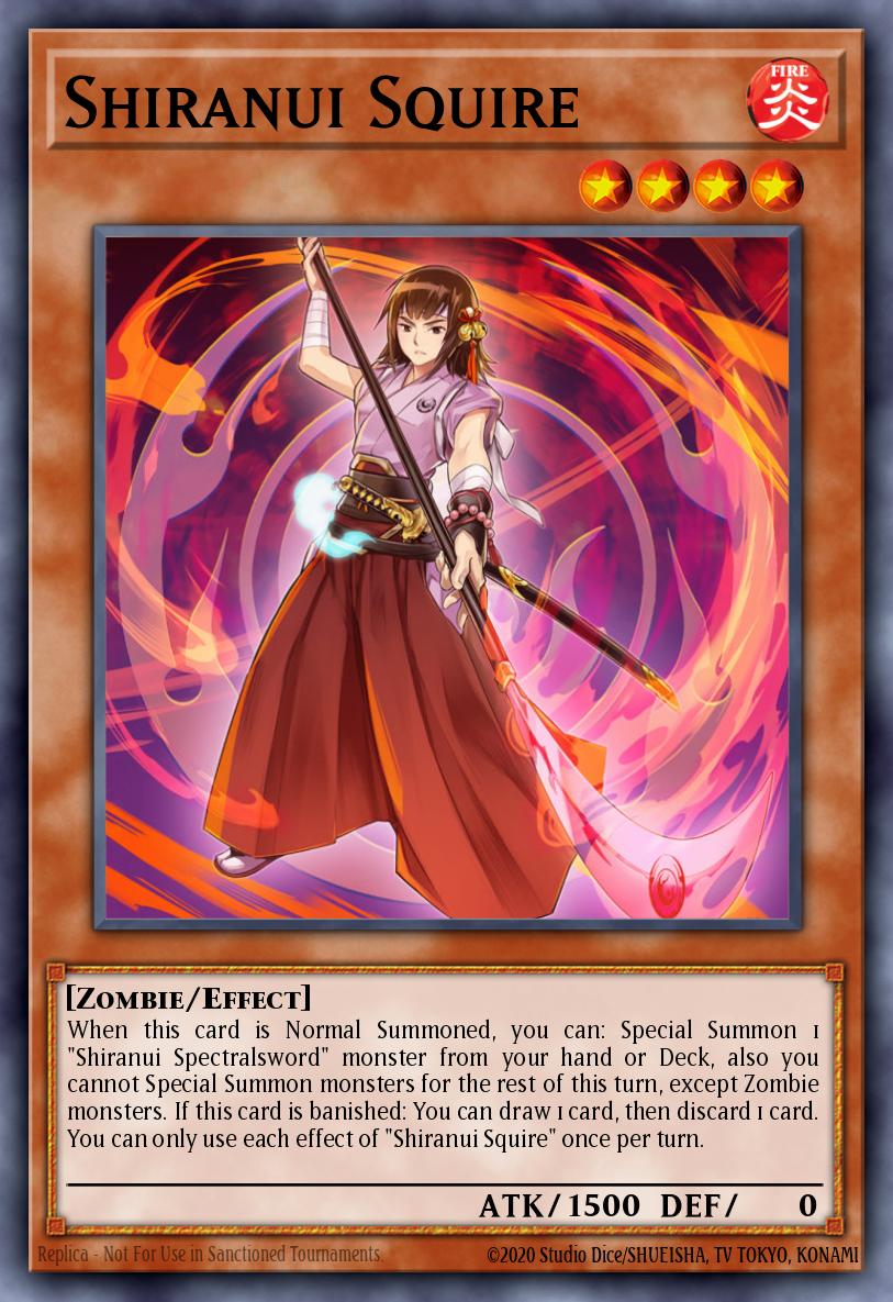 Shiranui Squire SAST #SAST-EN019 English Yu-Gi-Oh! card