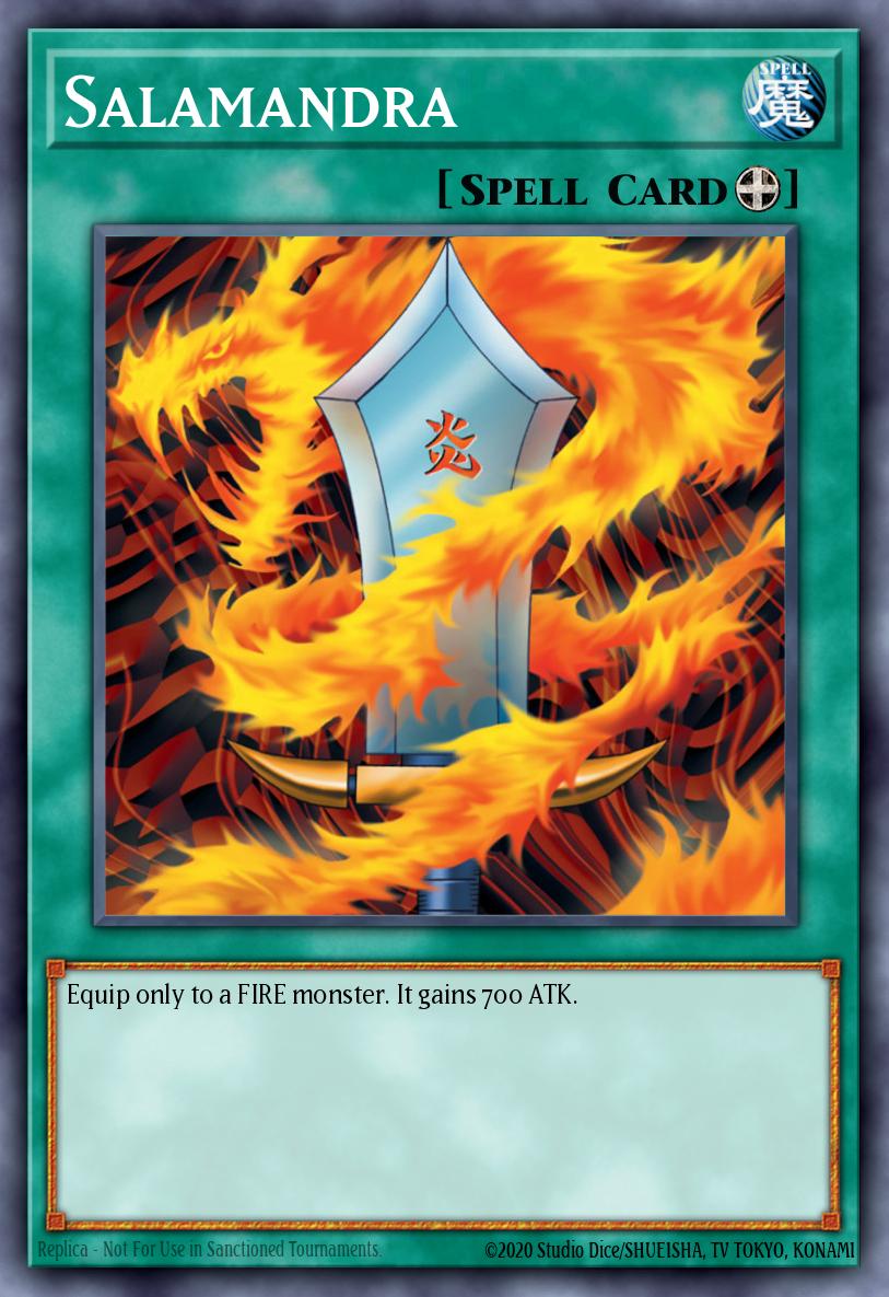 Salamandra SDD #SDD-E003 English Yu-Gi-Oh! card