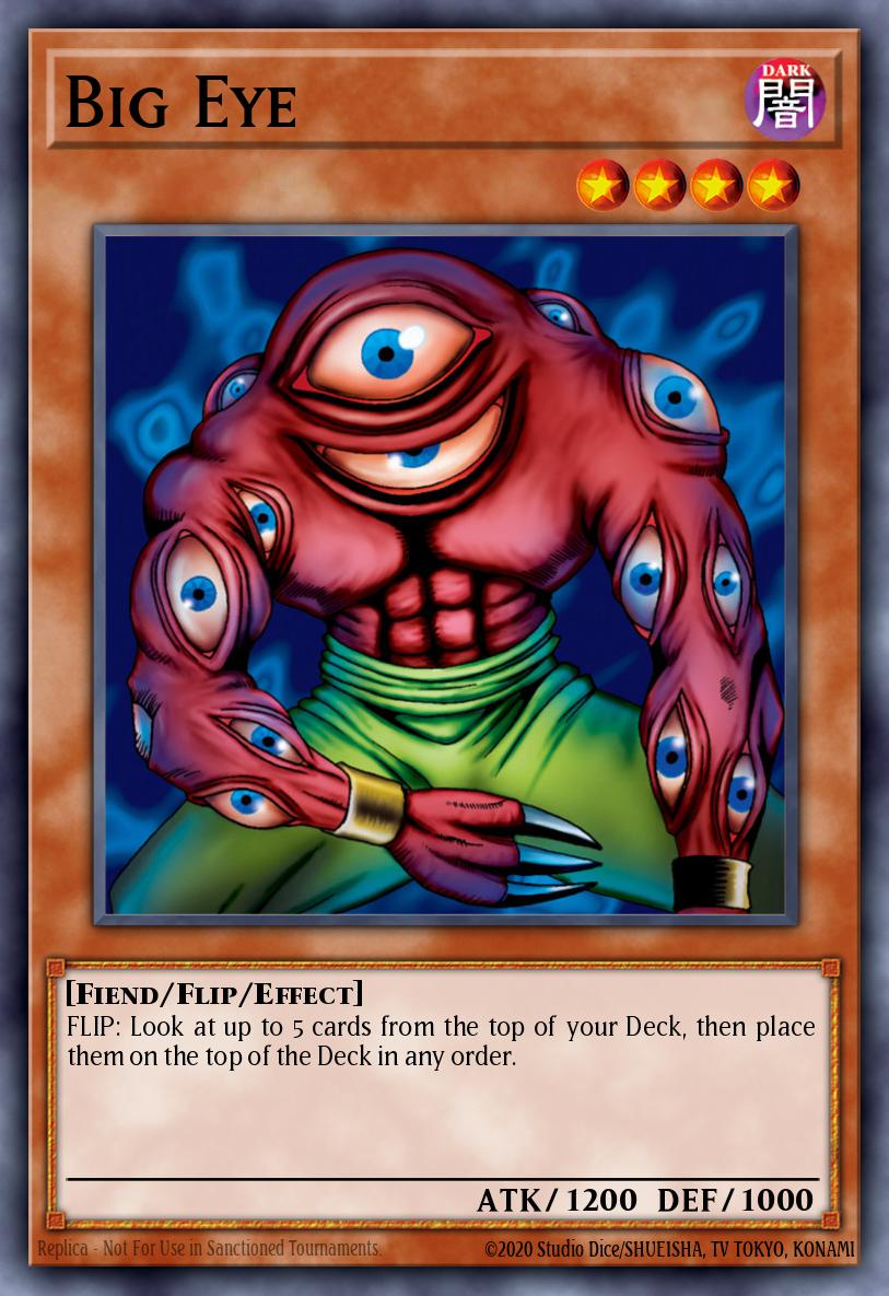 Big Eye SDJ #SDJ-018 English Yu-Gi-Oh! card