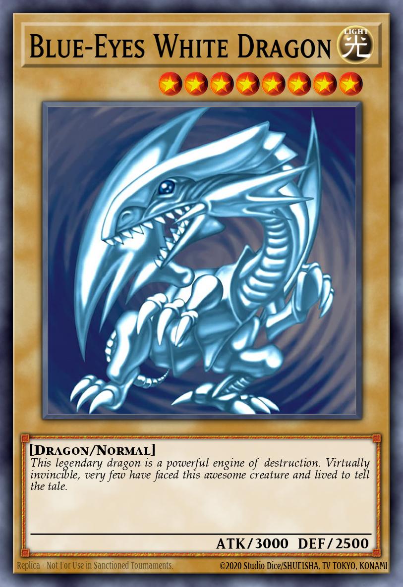 Blue-Eyes White Dragon SDK #SDK-001 English Yu-Gi-Oh! card