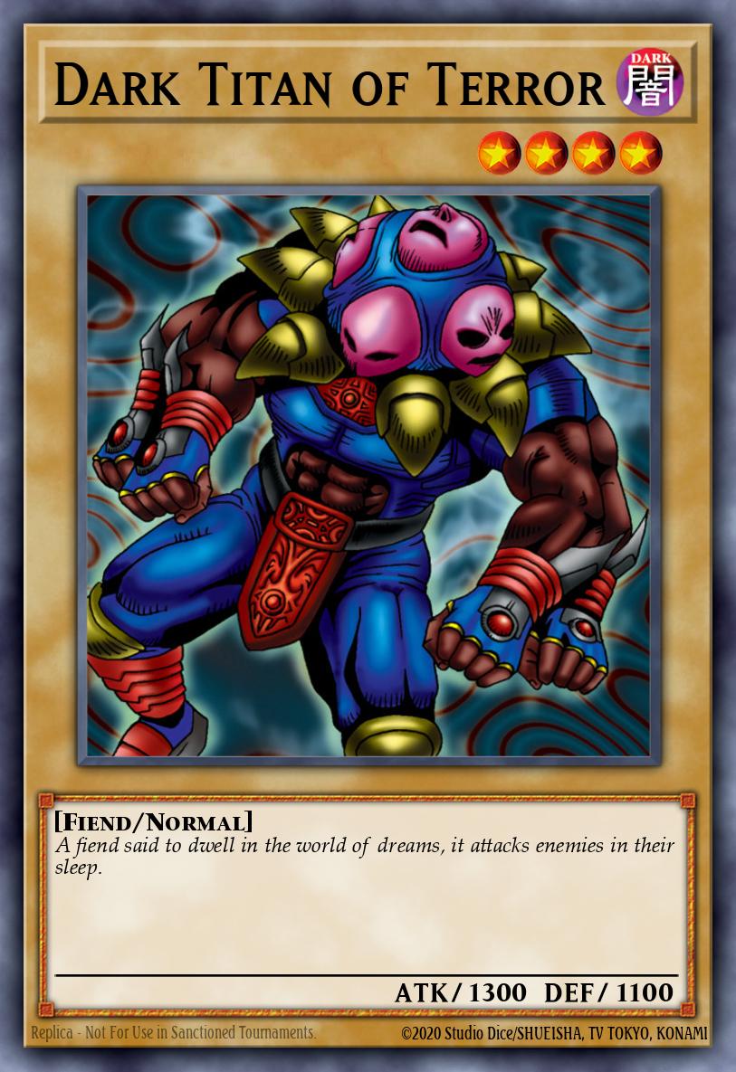 Dark Titan of Terror SDK #SDK-014 English Yu-Gi-Oh! card