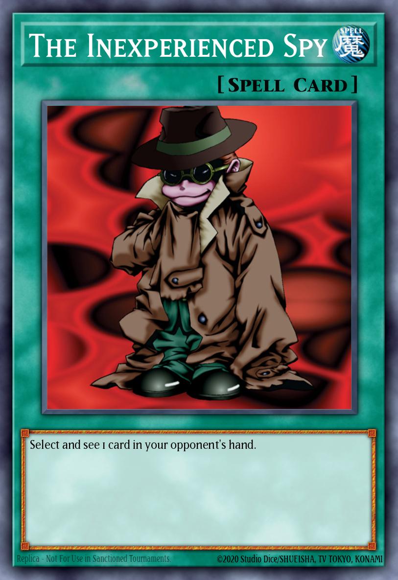 The Inexperienced Spy SDK #SDK-037 English Yu-Gi-Oh! card