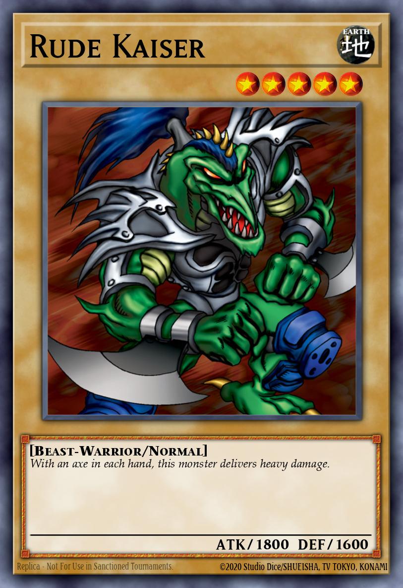 Rude Kaiser SDK #SDK-E025 English Yu-Gi-Oh! card
