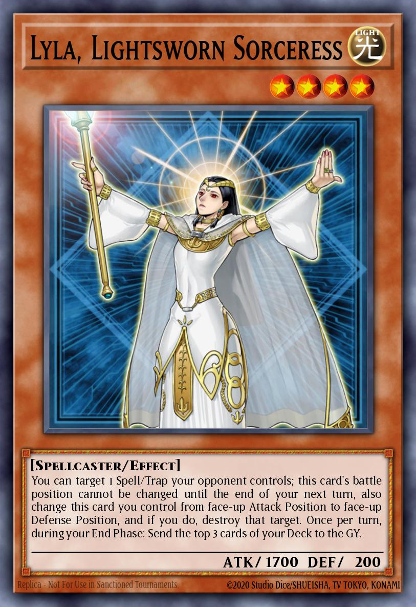 Lyla, Lightsworn Sorceress SDLI #SDLI-EN008 English Yu-Gi-Oh! card
