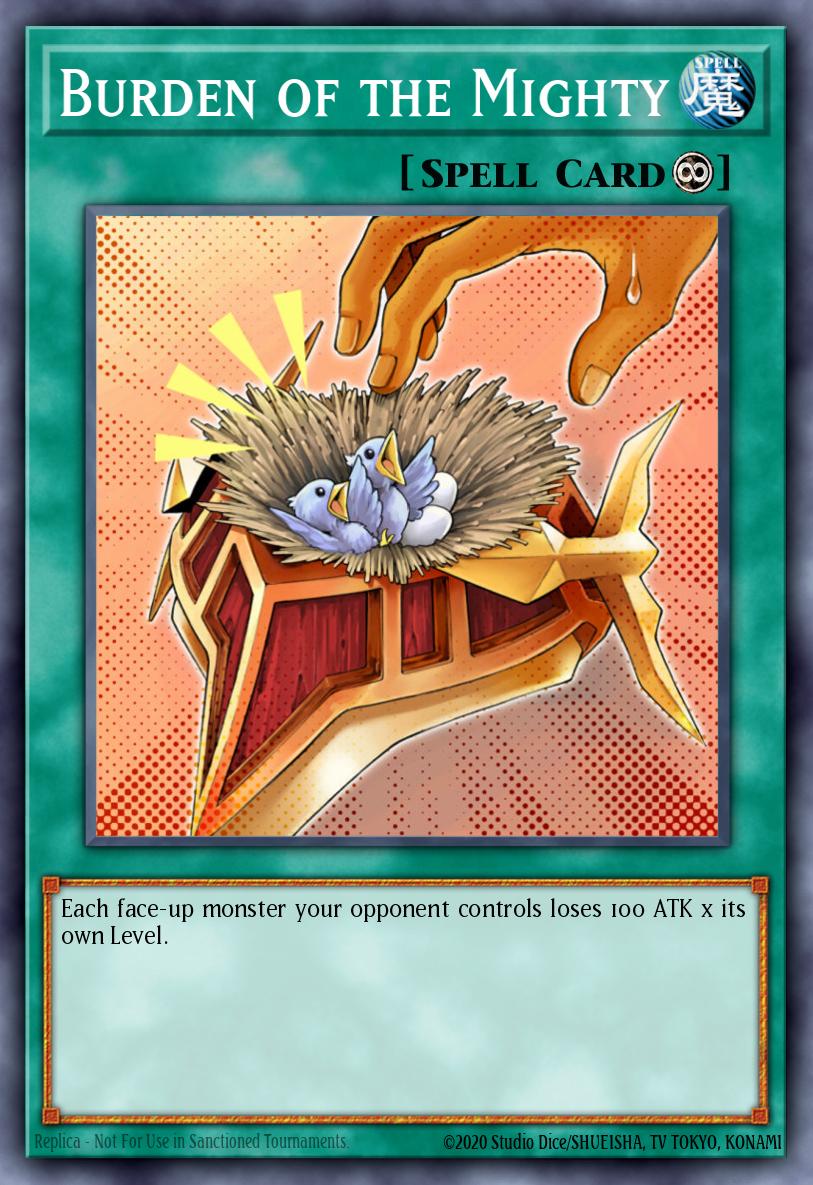 Burden of the Mighty SDOK #SDOK-EN030 English Yu-Gi-Oh! card