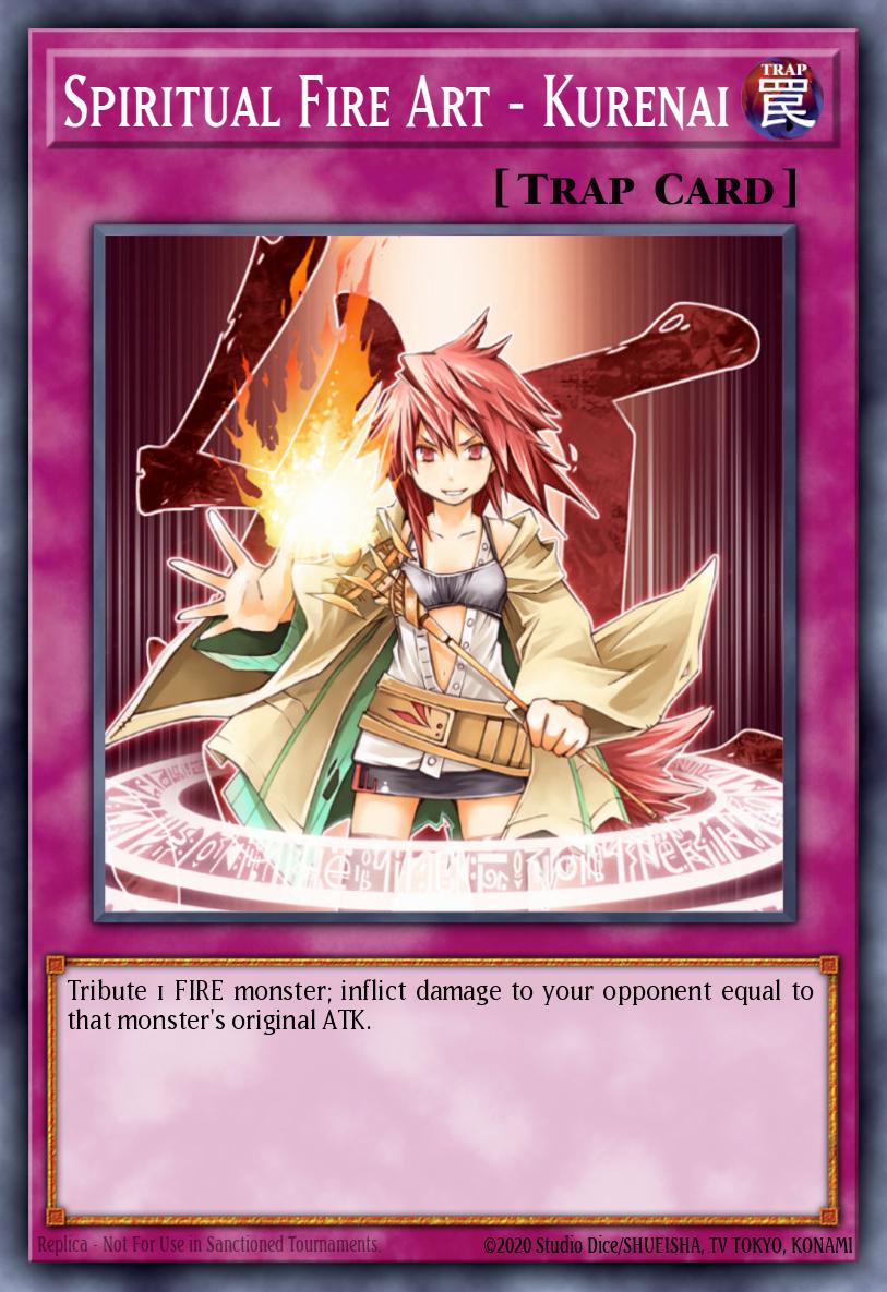 Spiritual Fire Art - Kurenai SDOK #SDOK-EN036 English Yu-Gi-Oh! card