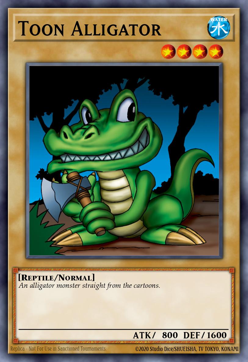 Toon Alligator SDP #SDP-009 English Yu-Gi-Oh! card