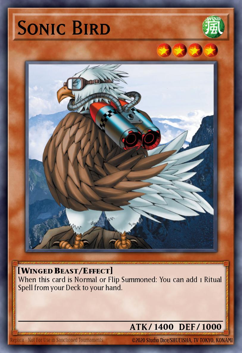 Sonic Bird SDP #SDP-011 English Yu-Gi-Oh! card