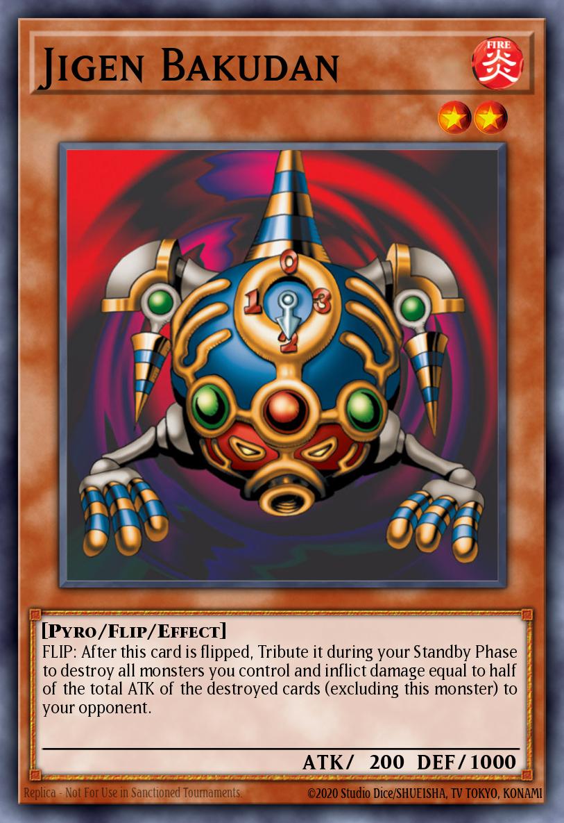 Jigen Bakudan SDP #SDP-012 English Yu-Gi-Oh! card