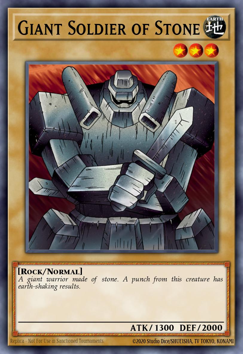 Giant Soldier of Stone SDY #SDY-013 English Yu-Gi-Oh! card