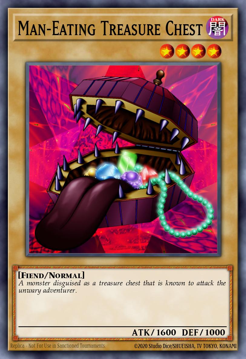 Man-Eating Treasure Chest SDY #SDY-037 English Yu-Gi-Oh! card