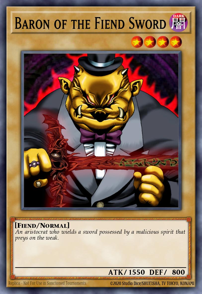 Baron of the Fiend Sword SDY #SDY-E033 English Yu-Gi-Oh! card