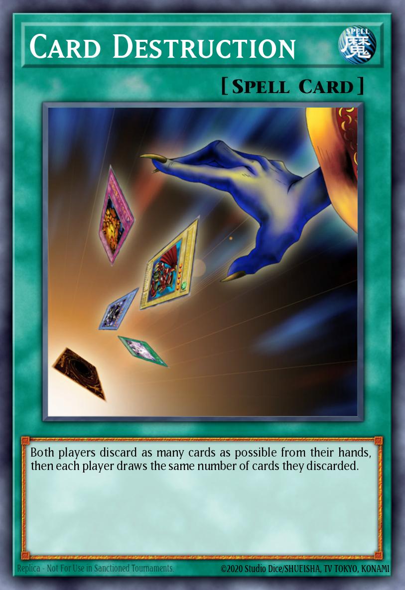 Card Destruction SDY #SDY-E038 English Yu-Gi-Oh! card
