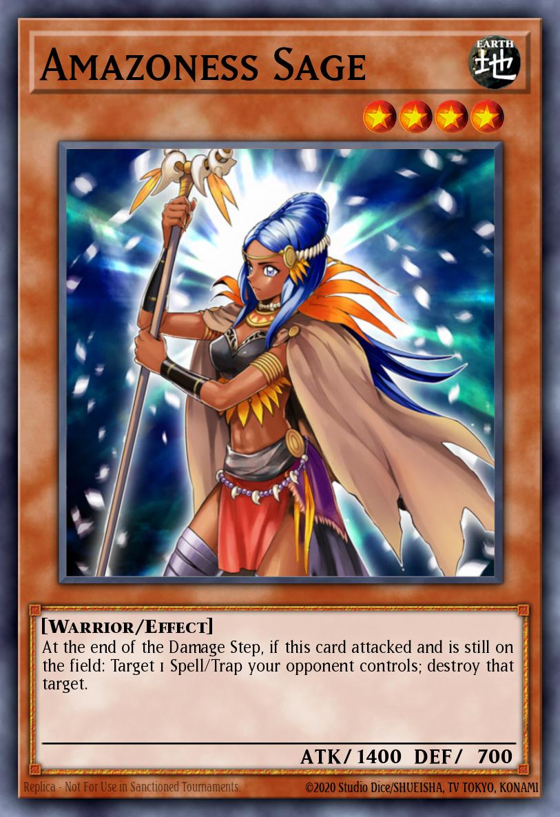 Amazoness Sage SGX3 #SGX3-END08 English Yu-Gi-Oh! card