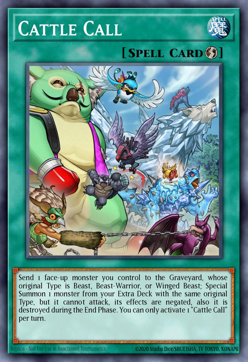 Cattle Call SHVI #SHVI-EN081 English Yu-Gi-Oh! card
