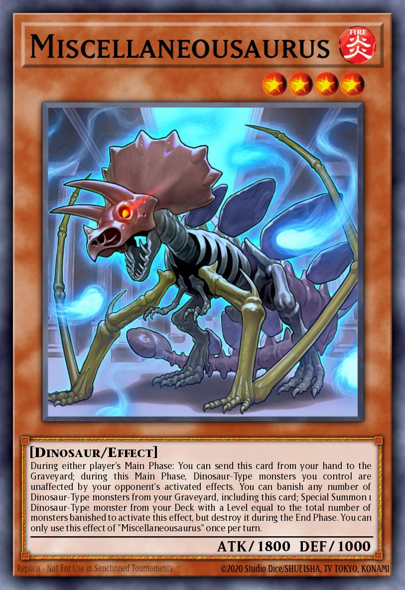 Miscellaneousaurus SR04 #SR04-EN014 English Yu-Gi-Oh! card