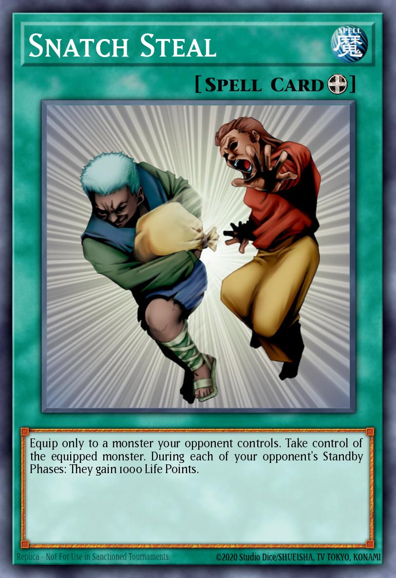 Snatch Steal SRL #SRL-036 English Yu-Gi-Oh! card