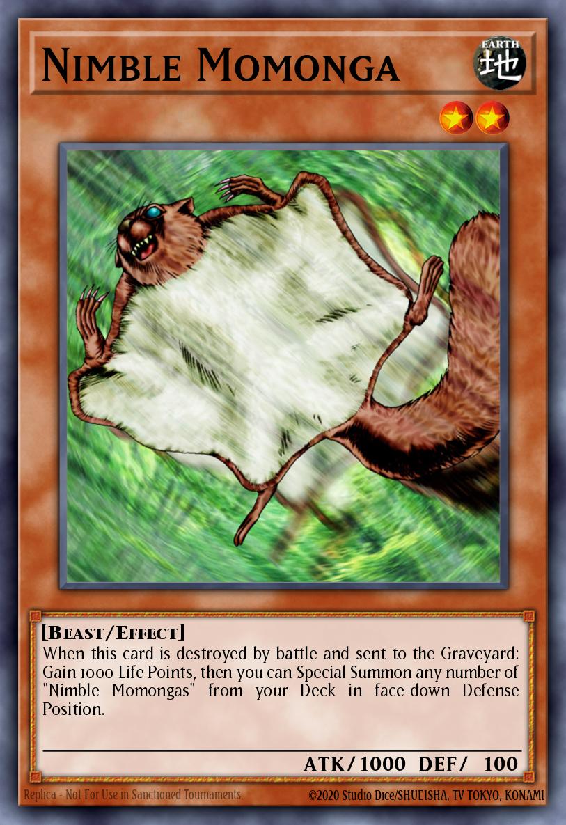 Nimble Momonga SRL #SRL-086 English Yu-Gi-Oh! card