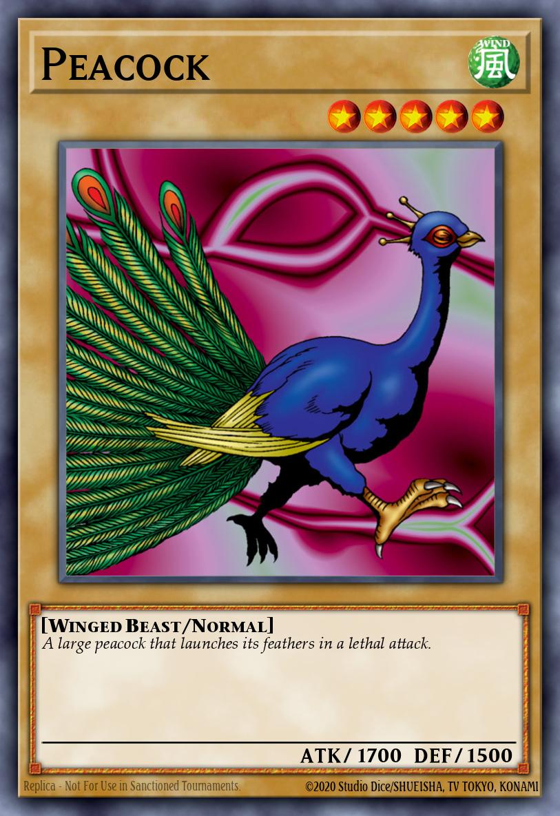 Peacock SRL #SRL-EN011 English Yu-Gi-Oh! card