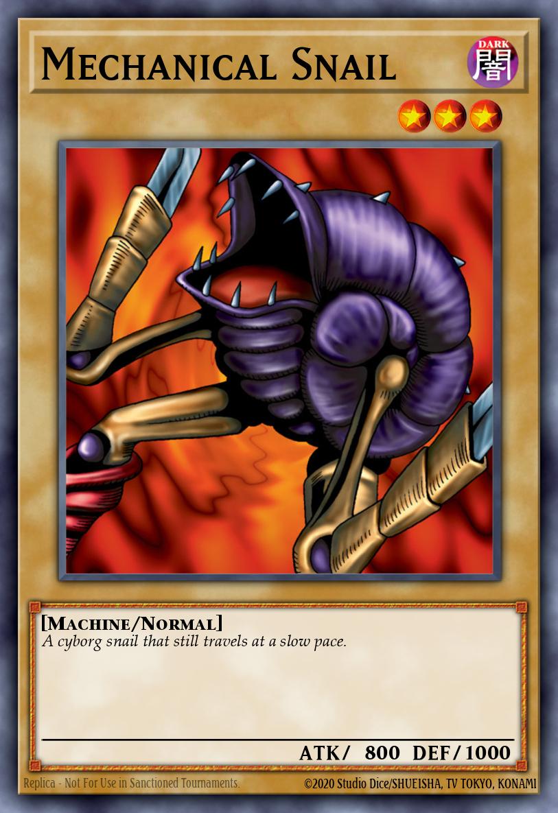 Mechanical Snail SRL #SRL-EN021 English Yu-Gi-Oh! card