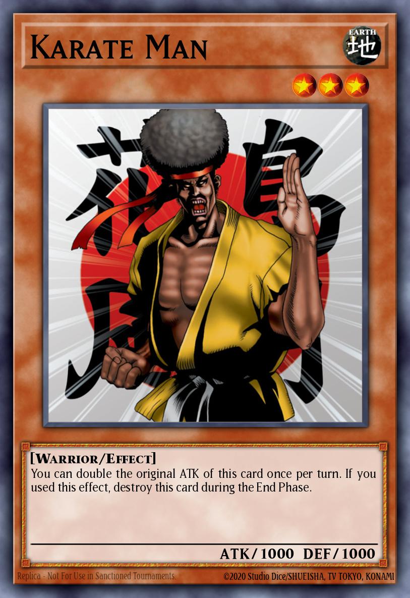 Karate Man SRL #SRL-EN083 English Yu-Gi-Oh! card